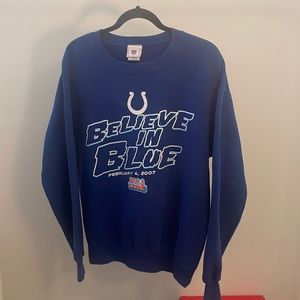 2007 Indianapolis Colts Crewneck Sweater